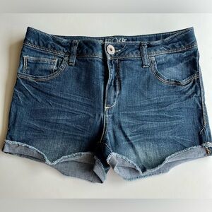 Cherokee Girls Denim Cut Off Shorts - Size XL 14-16